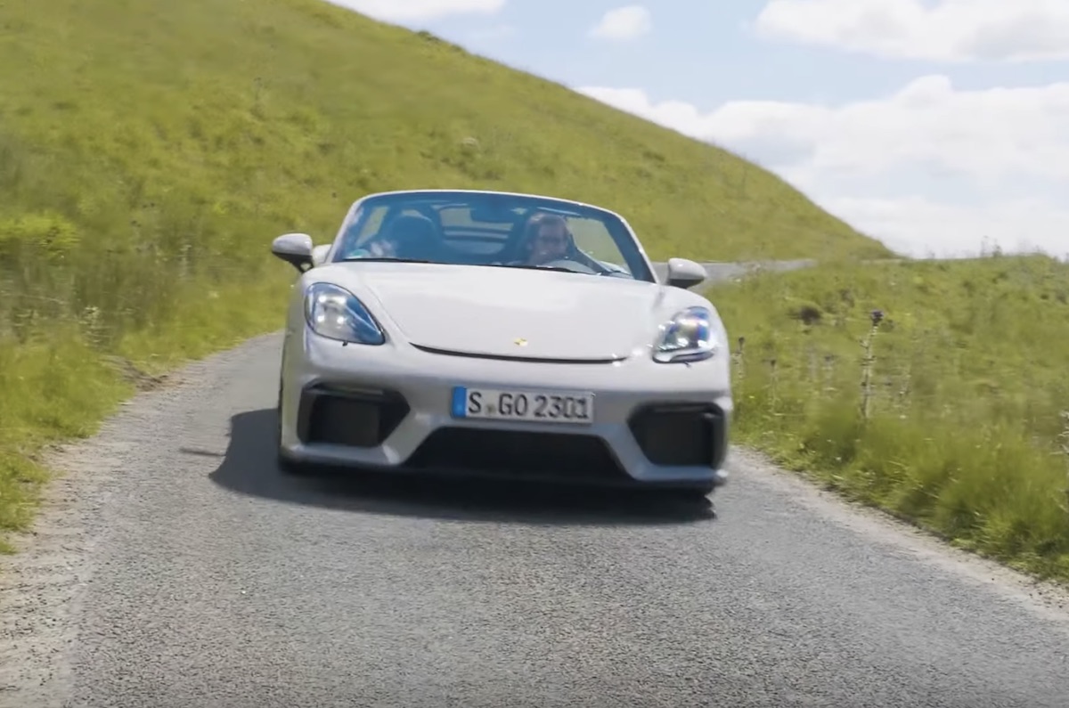 Road Review Of The Porsche 718 Spyder By Carfection Video