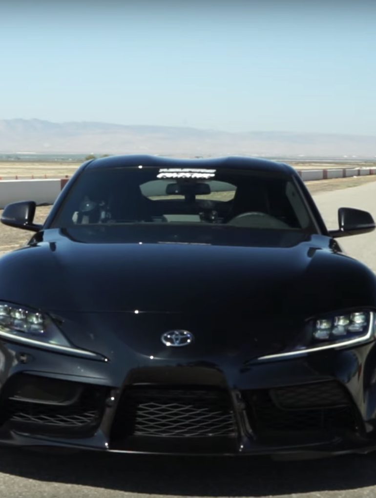 Black Supra Evasive Motorsports