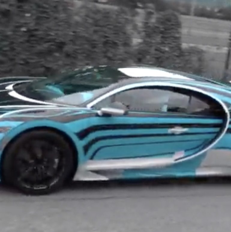 Bugatti Chiron Zebra