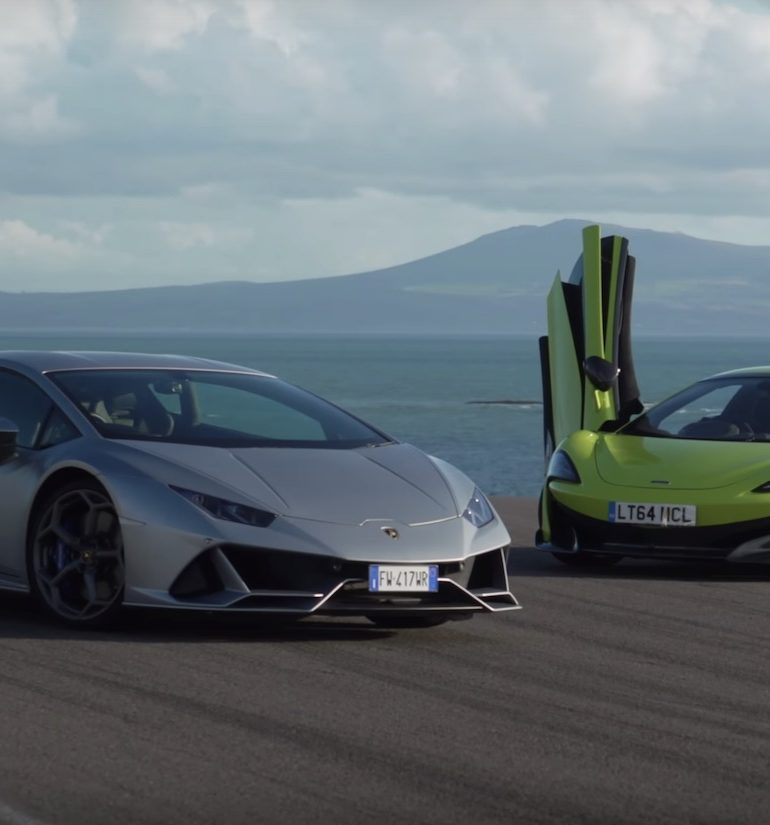 Lamborghini and McLaren