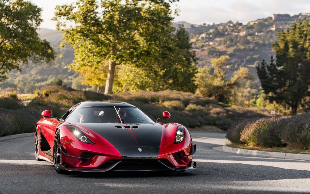 Koenigsegg Rear View