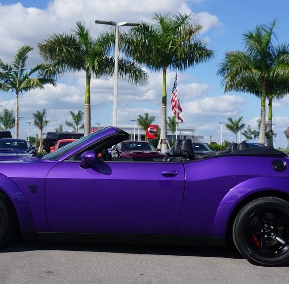 2018 Dodge Challenger SRT Demon convertible