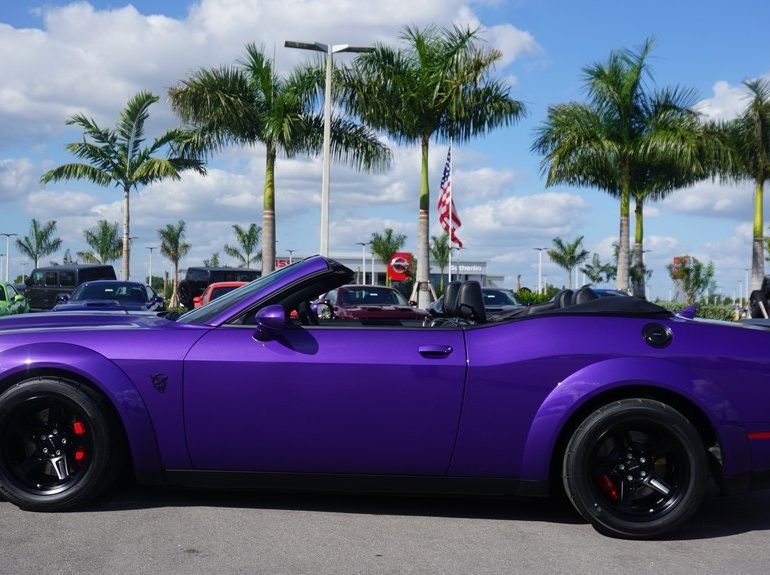 2018 Dodge Challenger SRT Demon convertible