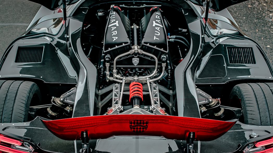 2020 SSC Tuatara engine bay