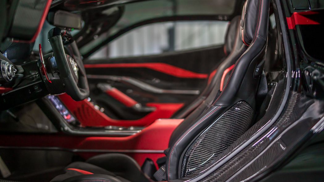 2020 SSC Tuatara side interior view