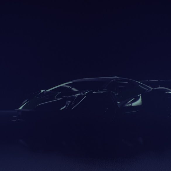 2020 Lamborghini V12 track hypercar teaser