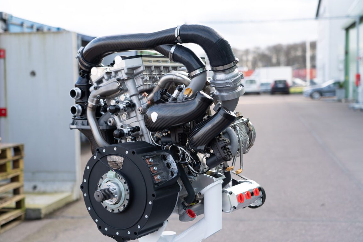 Koenigsegg 3 Cyl Engine