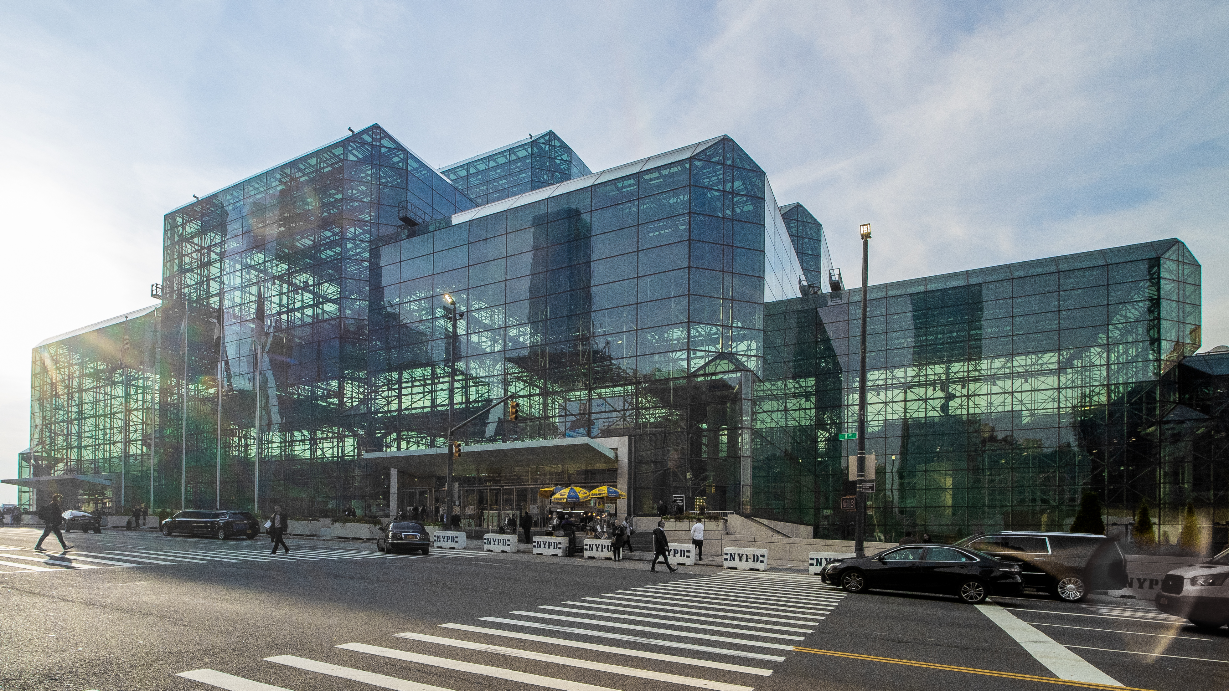 The Javits Center in Manhattan