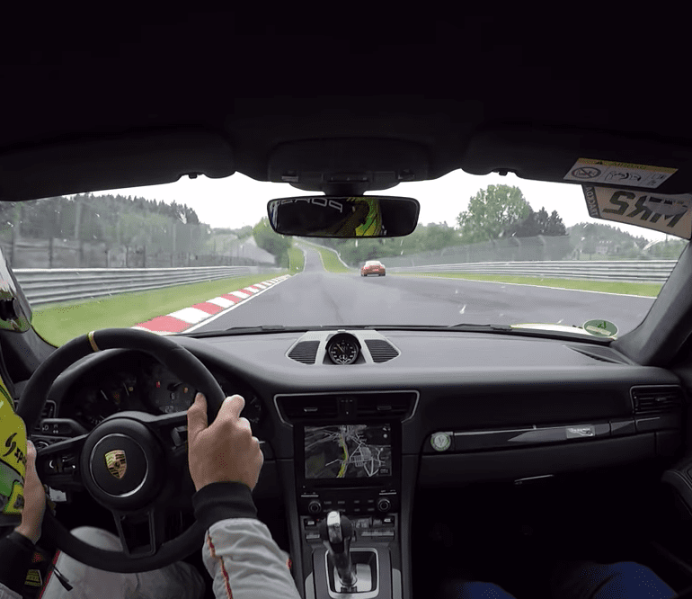 Insane Nürburgring Lap in a Porsche 911 GT3 RS