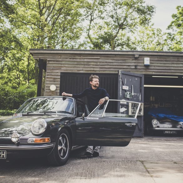 Matthew Humphries with a Porsche 911