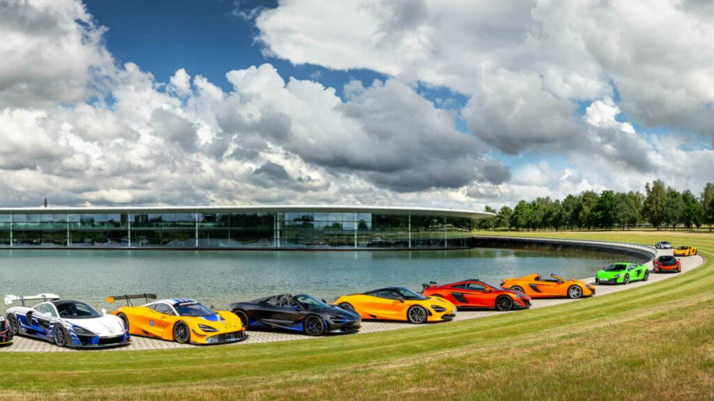 McLaren Technology Center in Woking, UK