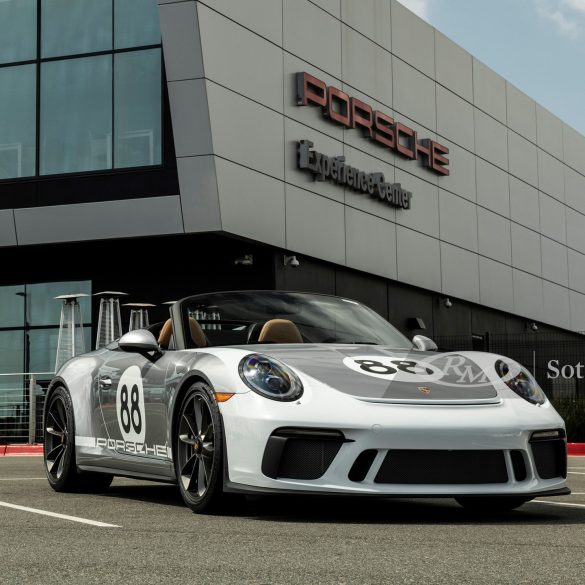 Final Porsche Type 991 911 Speedster