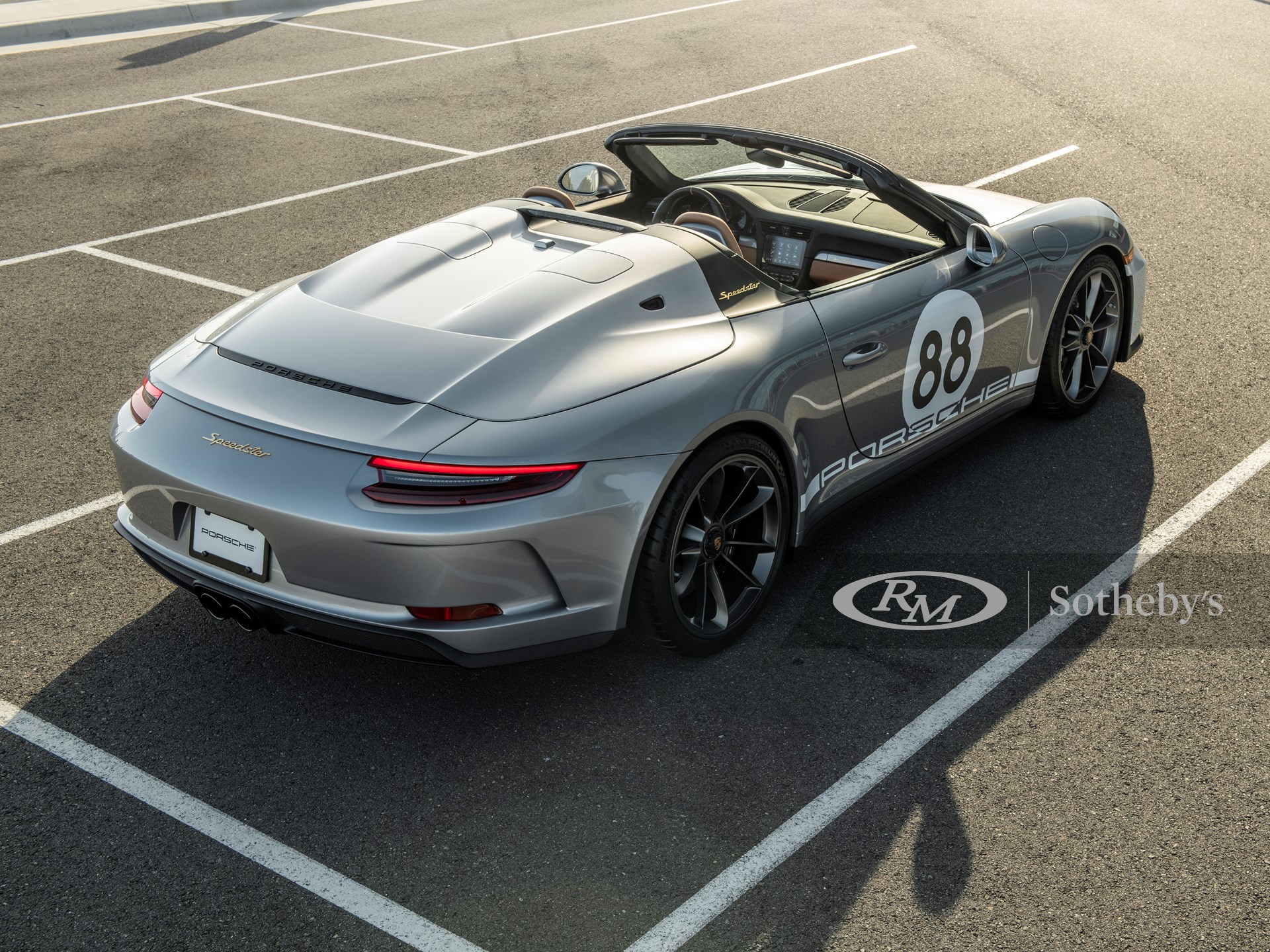 Final Porsche Type 991 911 Speedster