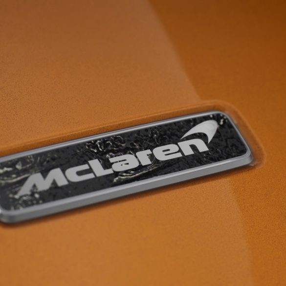 McLaren badge