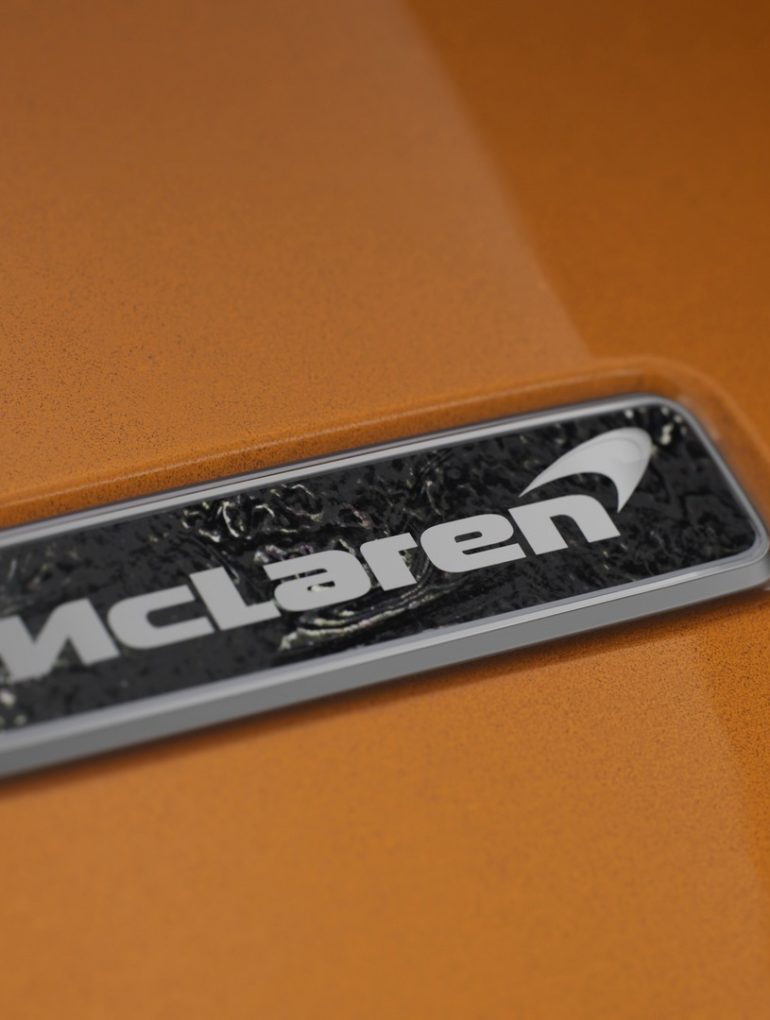 McLaren badge