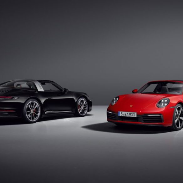 2020 Porsche 911 Targa 4 and 4S