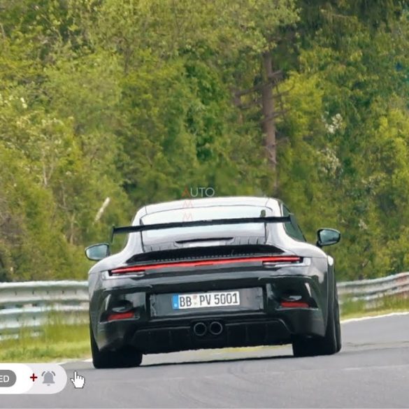 992 GT3 testing at the Nurburgring