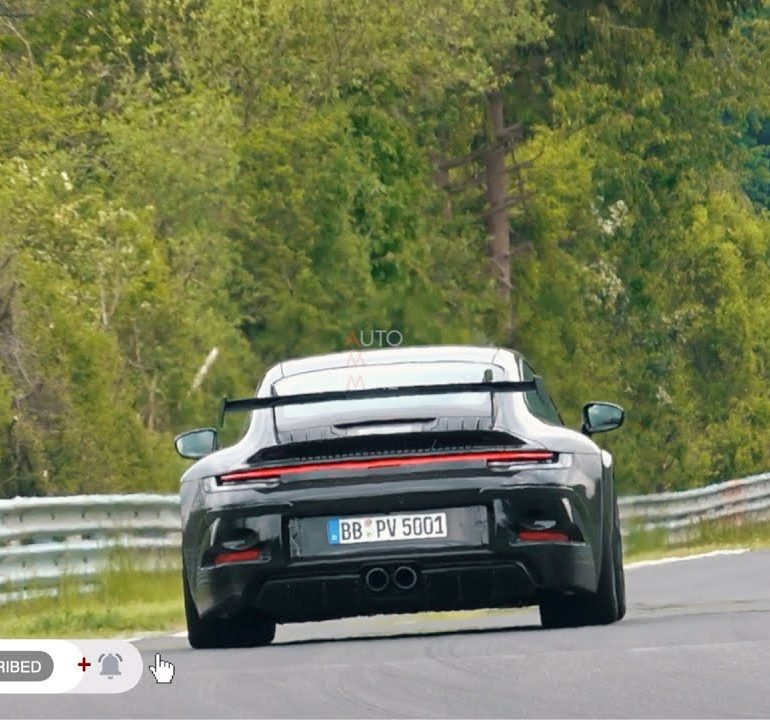 992 GT3 testing at the Nurburgring