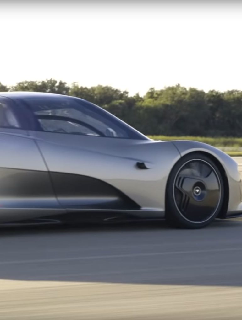 McLaren Speedtail prototype XP2