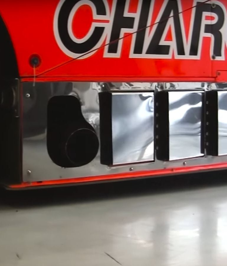 Mazda 787B exhaust