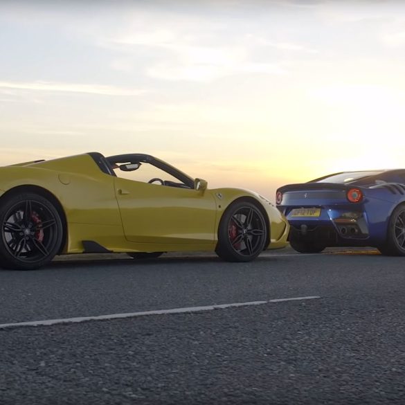 Ferrari 458 Speciale Aperta and F12 tdf