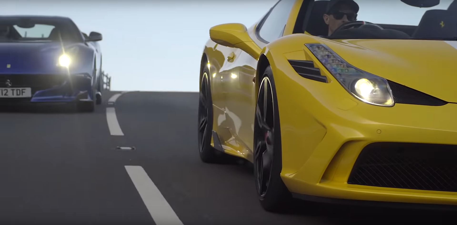 Ferrari 458 Speciale Aperta and F12 tdf