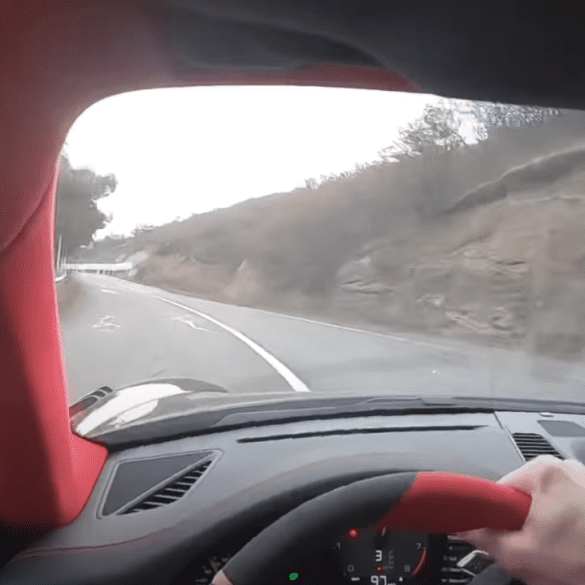 Tuned Porsche GT2RS In Epic Flat Out Mountain Drive