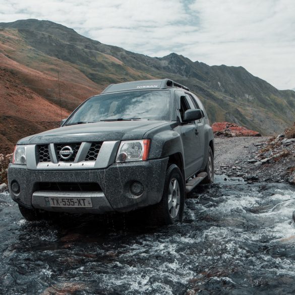 suv with all-terrain tires