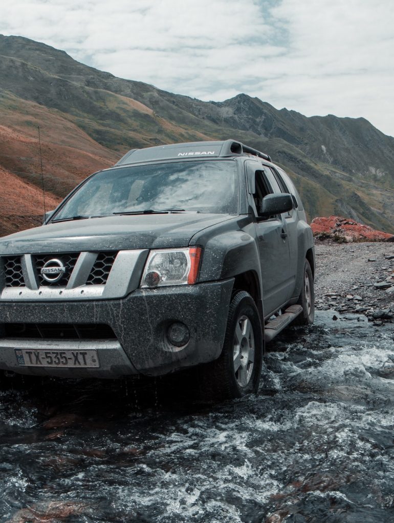 suv with all-terrain tires