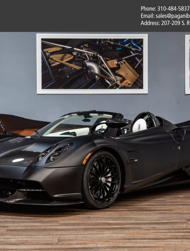 2018 Pagani Huayra Roadster for sale