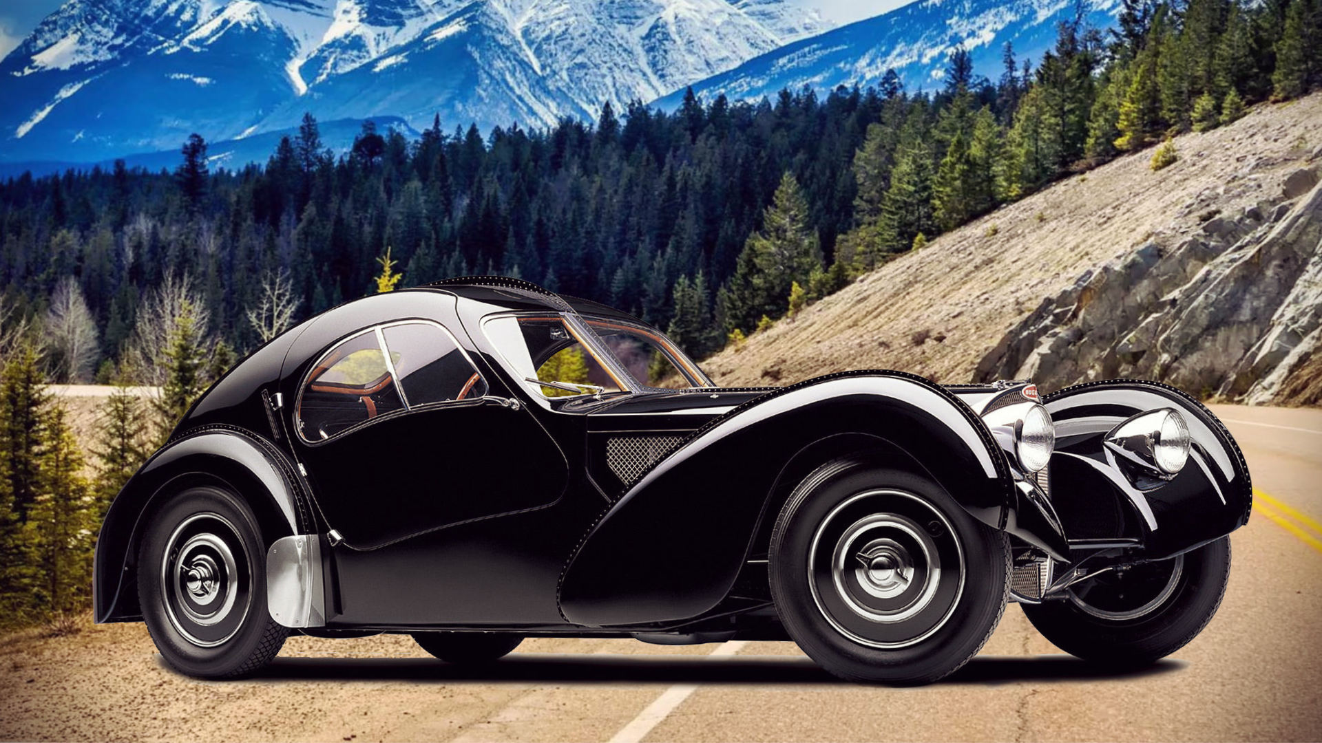 Bugatti 57sc Atlantic Wallpaper