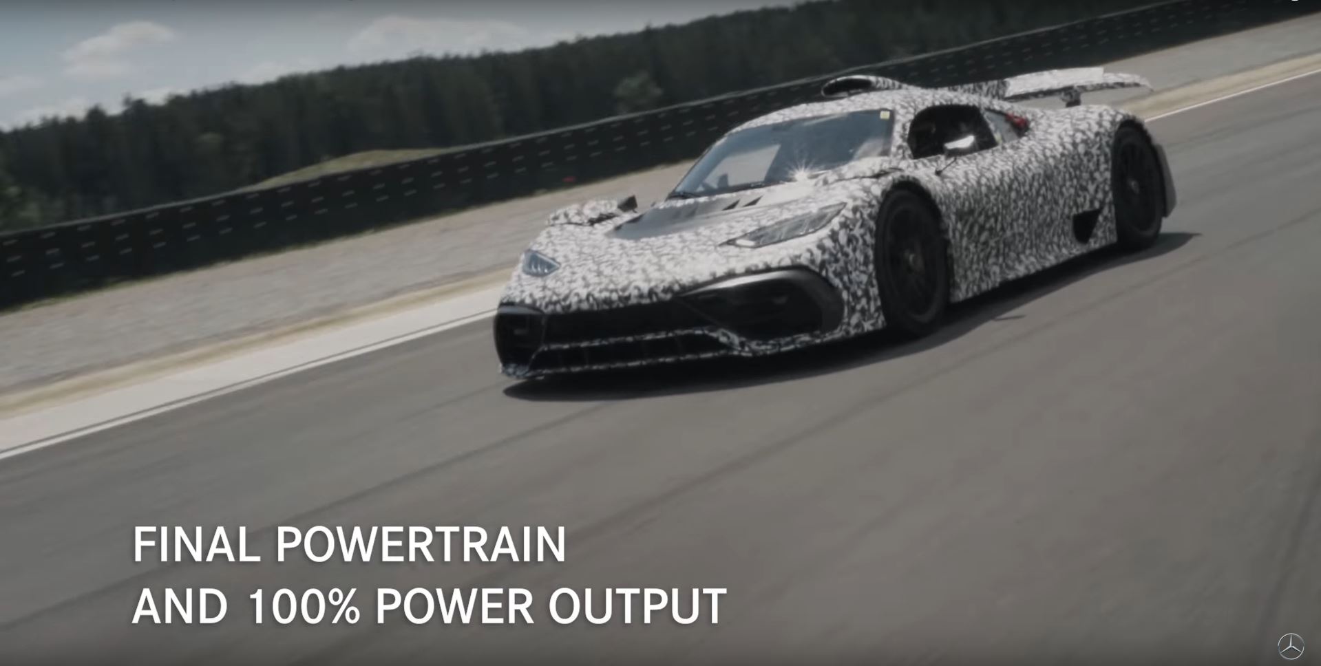 Mercedes-AMG One on track