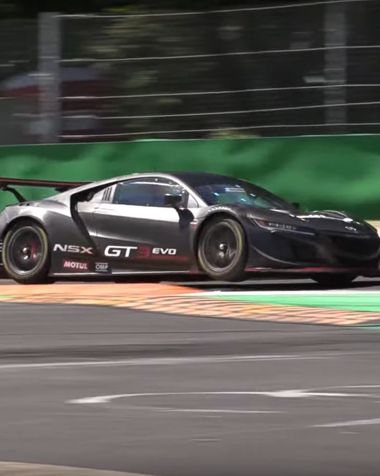 Kateyama test days 2020 Honda NSX GT3 Evo