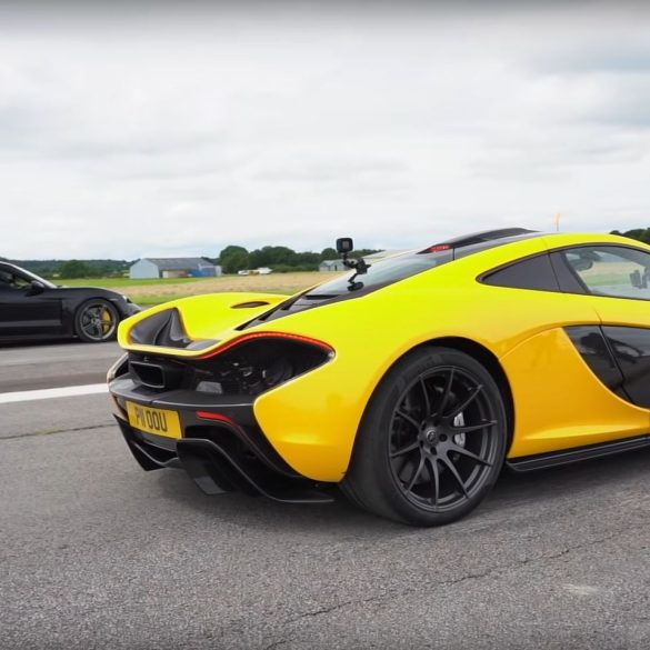 McLaren P1 vs Porsche Taycan Turbo S