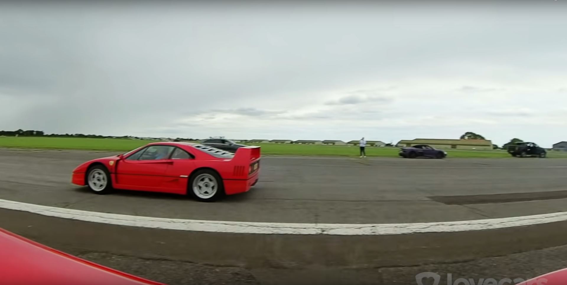 488 Pista Spider VS F40