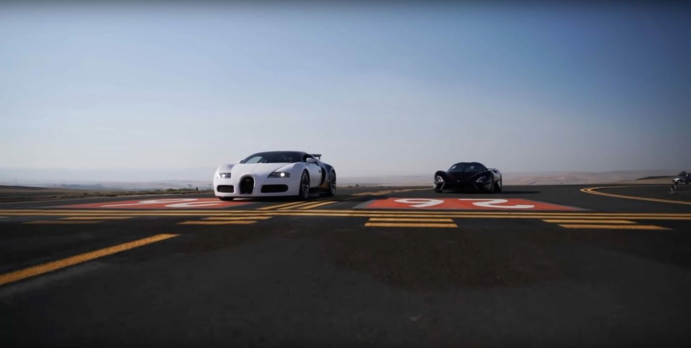 A Bugatti Veyron Drag Races A SSC Tuatara | SuperCars.net