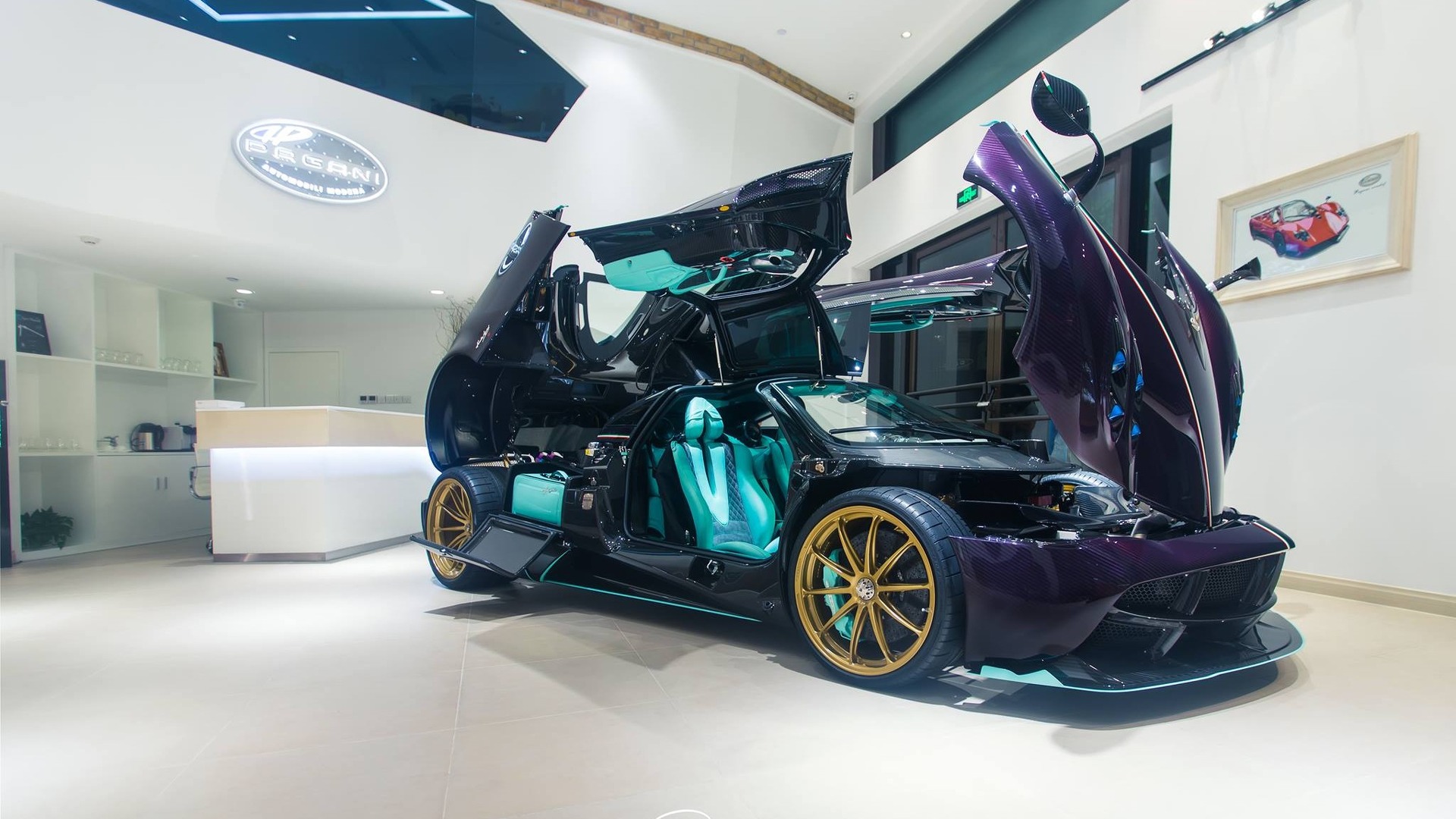 Pagani Huayra СѓРіР»РµРІРѕР»РѕРєРЅРѕ