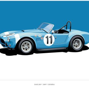 1964 Cobra 289 Roadster Artwork