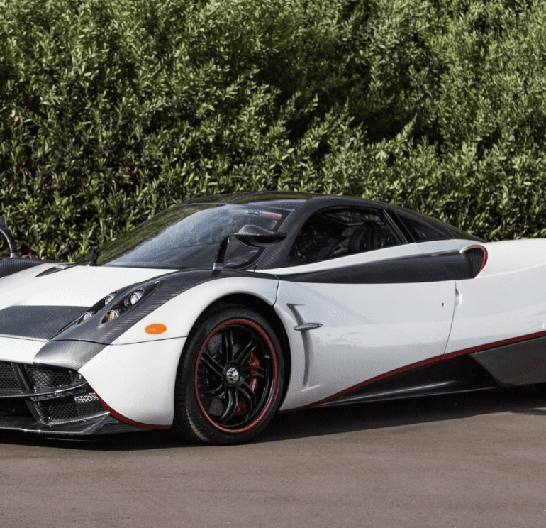 2012 Pagani Huayra White Edition