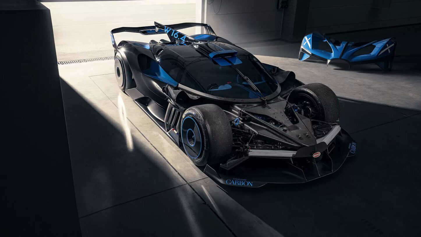 Bugatti uses patented 3D-printing technology to make the Bolide