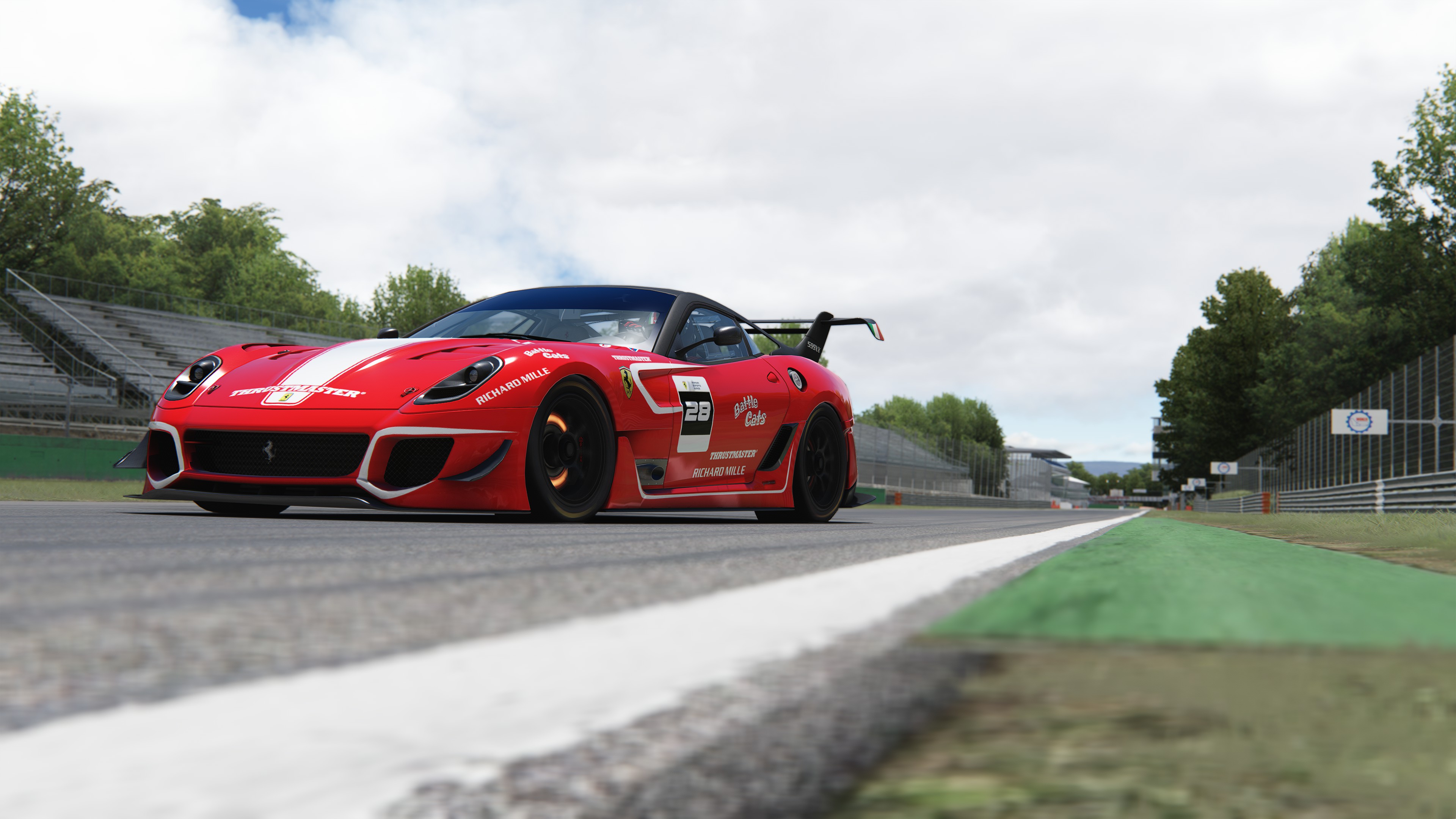 2021 Ferrari eSports Championship cars 599XX Evo