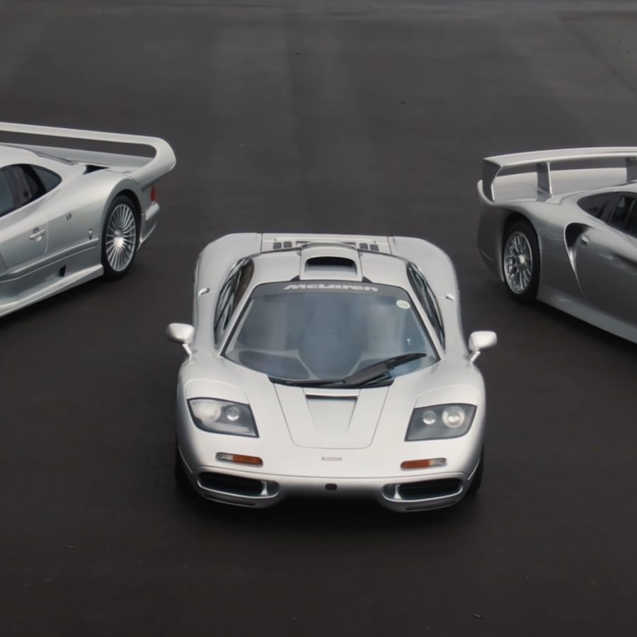 McLaren, Porsche, Mercedes Benz