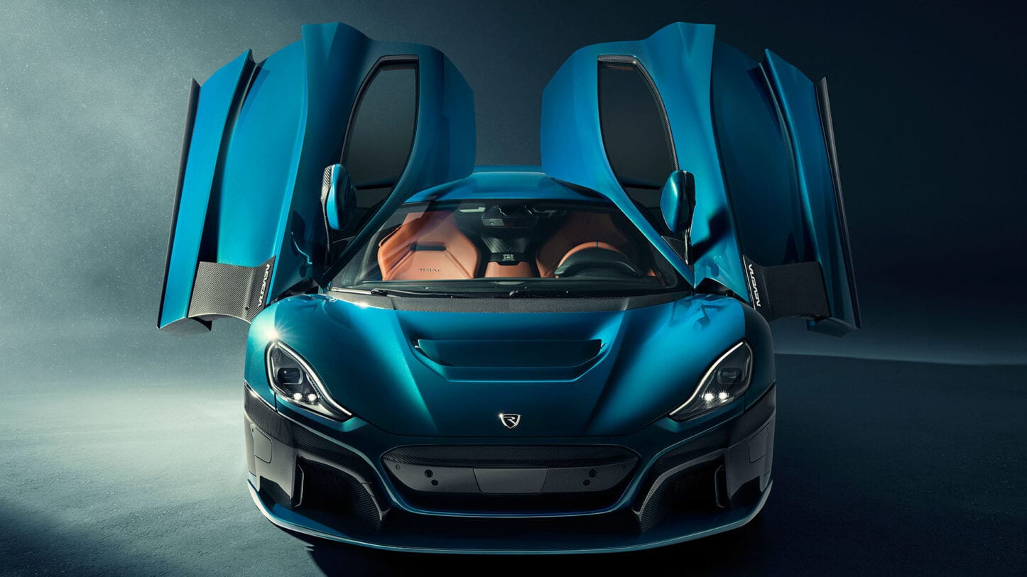 Rimac nevera двигатель