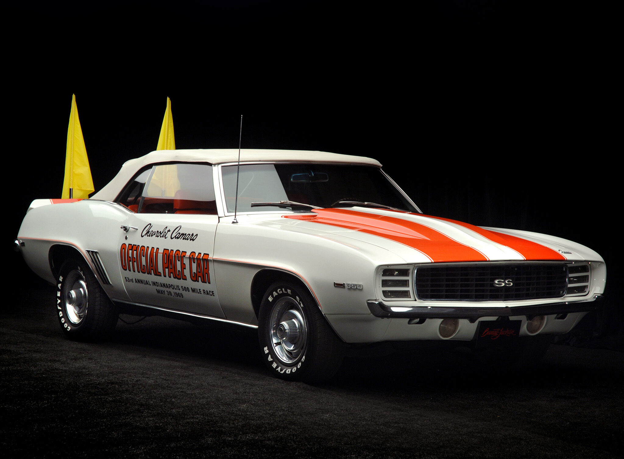 1969 Chevrolet Camaro RS/SS 350 Convertible Indy 500 Pace Car Wallpapers |  