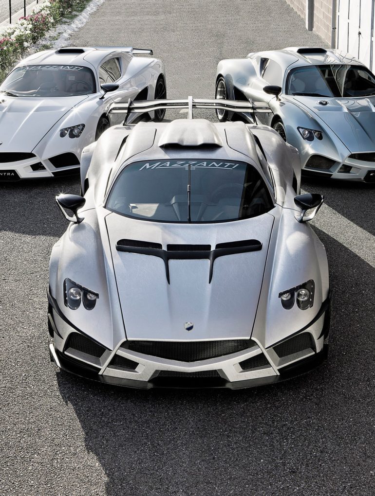 Mazzanti Evantra and Millecavalli Hypercars