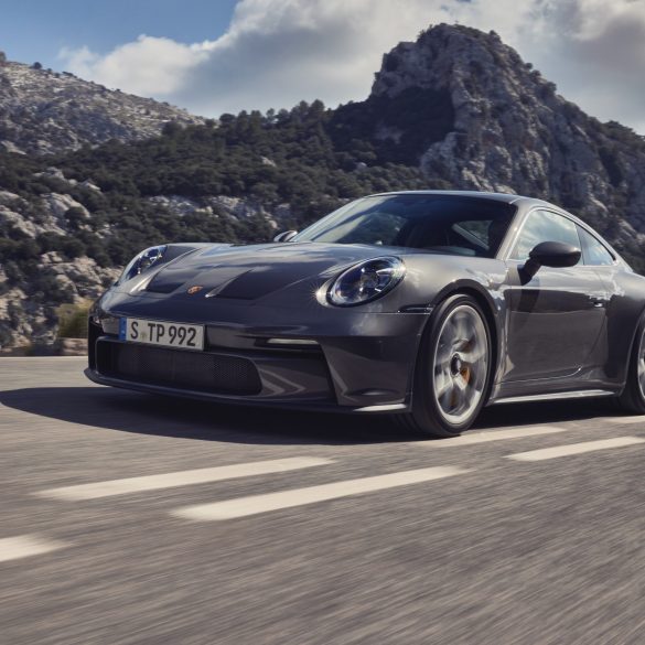 2021 Porsche 911 GT3 Touring Driving In The Mountains