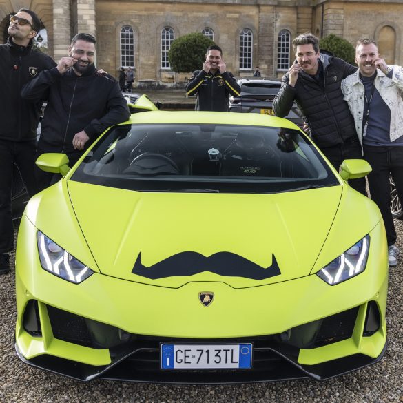 Lamborghini Movember bull run