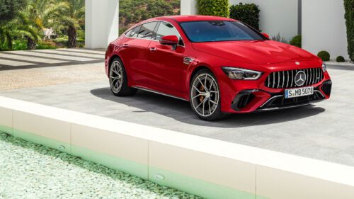 Finally, the Mercedes-AMG GT 63 S E PERFORMANCE can be ordered