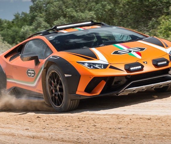 Huracan Sterrato in action