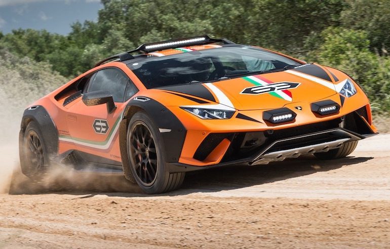 Huracan Sterrato in action